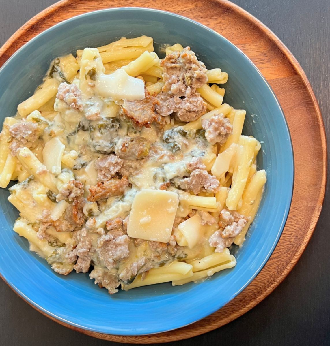 Casarecce à la saucisse Italienne au fenouil