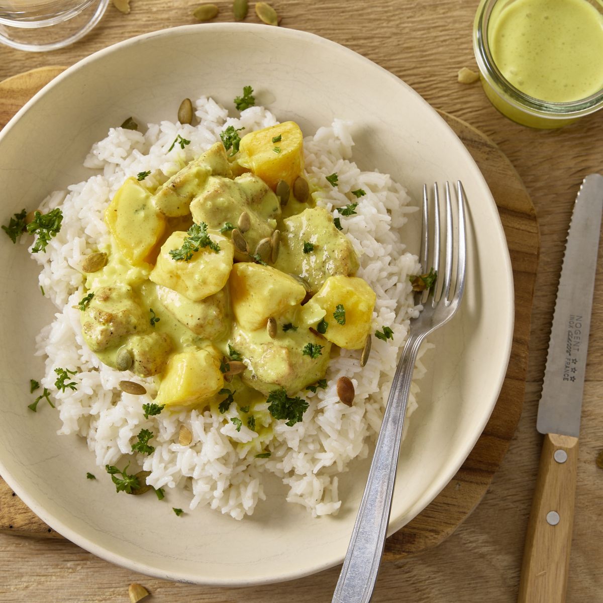 Curry Poulet Mangue Colors Kitchen 03202633168 ┬® Alexandre Bibaut SQ